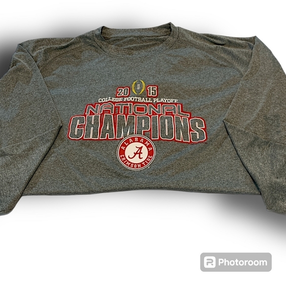no brand Other - NWOT Alabama Crimson Tide Championship 2015, Long Sleeve Shirt, size Large